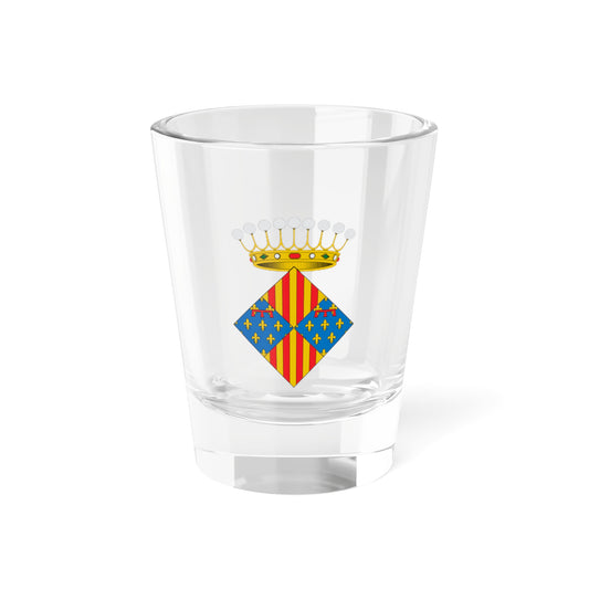 Escudo de Prades (Spain) (Coat of Arms) Shot Glass 1.5oz