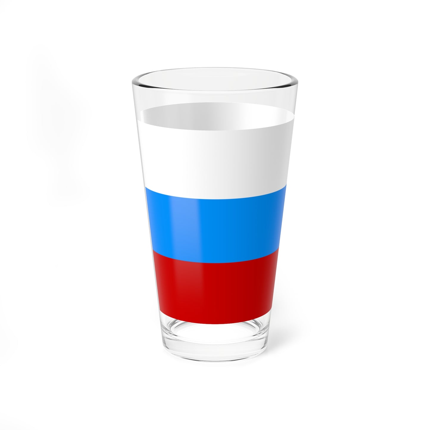 Flag of Russia Soviet Colors (Russia) Pint Glass 16oz