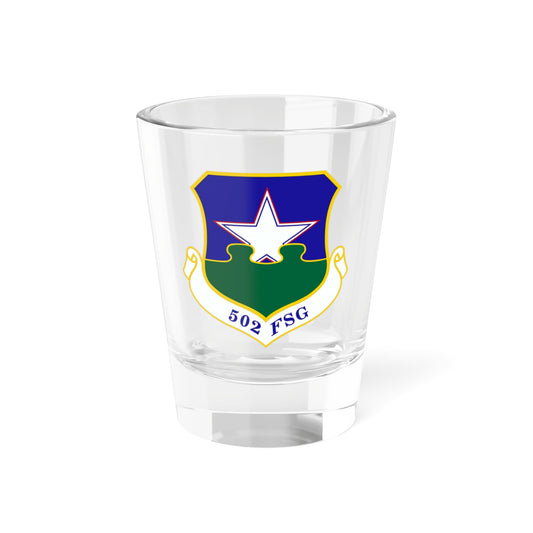 502d Force Support Group (U.S. Air Force) Shot Glass 1.5oz