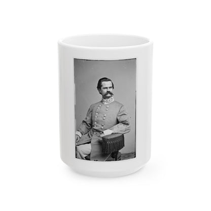 Portrait Of Brig. Gen. Richard L. T. Beale, Officer Of The Confederate Army (U.S. Civil War) White Coffee Mug