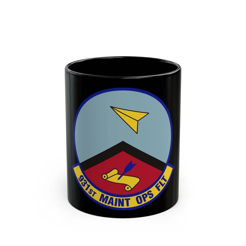 931st Maintenance Operations Flight (U.S. Air Force) Black Coffee Mug-11oz-Go Mug Yourself