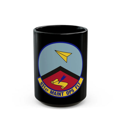 931st Maintenance Operations Flight (U.S. Air Force) Black Coffee Mug-15oz-Go Mug Yourself