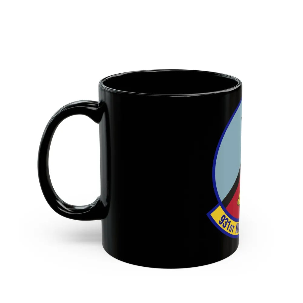 931st Maintenance Operations Flight (U.S. Air Force) Black Coffee Mug-Go Mug Yourself