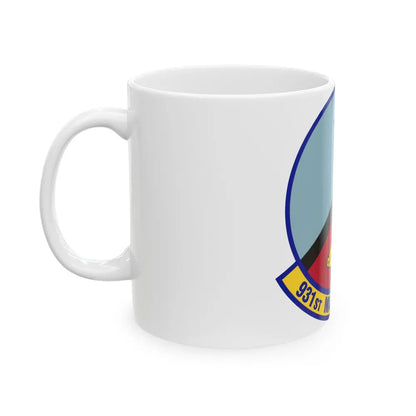 931st Maintenance Operations Flight (U.S. Air Force) White Coffee Mug-Go Mug Yourself