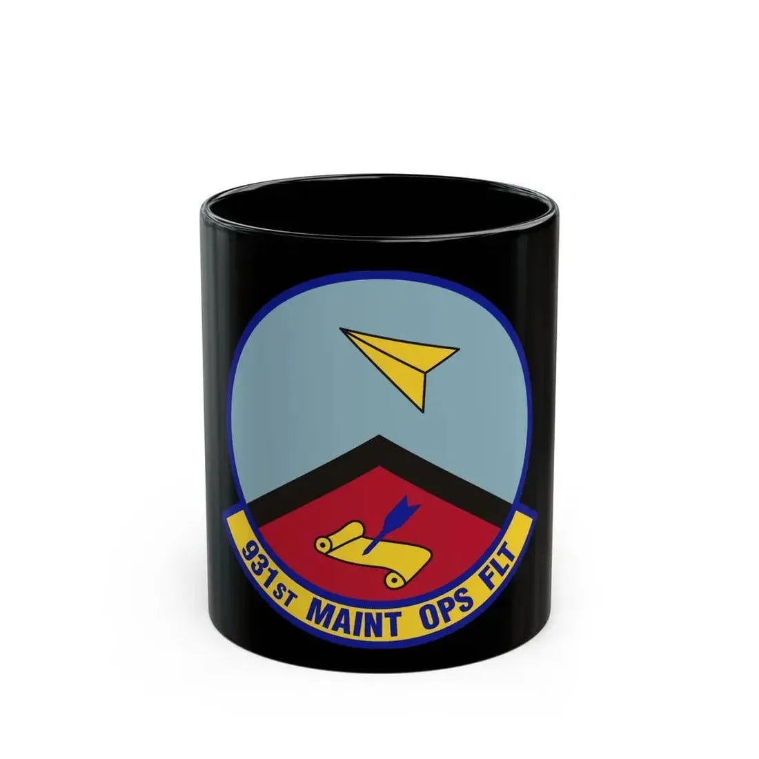 931st Maintenance Operations Flight (U.S. Air Force) Black Coffee Mug 11oz - Go Mug Yourself