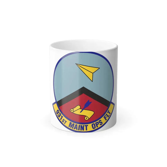 931st Maintenance Operations Flight (U.S. Air Force) Color Changing Coffee Mug 11oz - Go Mug Yourself
