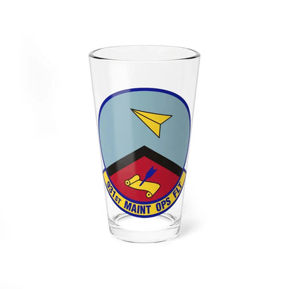 931st Maintenance Operations Flight (U.S. Air Force) Pint Glass 16oz 16oz - Go Mug Yourself