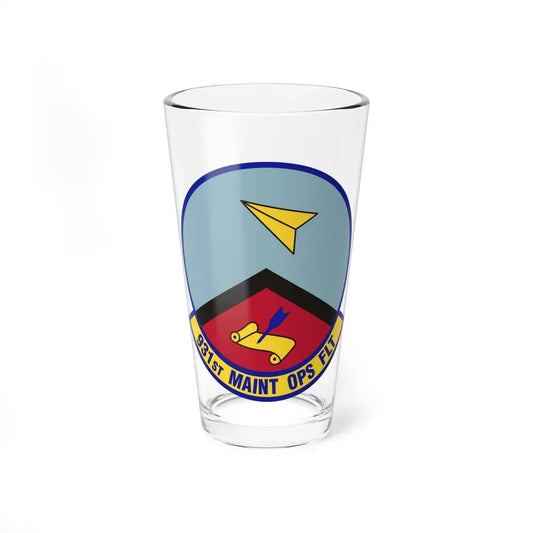 931st Maintenance Operations Flight (U.S. Air Force) Pint Glass 16oz 16oz - Go Mug Yourself