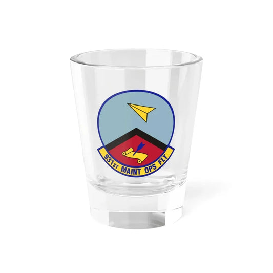 931st Maintenance Operations Flight (U.S. Air Force) Shot Glass 1.5oz 1.5oz - Go Mug Yourself