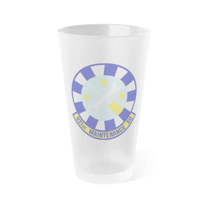 931st Maintenance Squadron (U.S. Air Force) Frosted Pint Glass 16oz Default Title - Go Mug Yourself