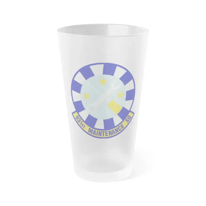 931st Maintenance Squadron (U.S. Air Force) Frosted Pint Glass 16oz Default Title - Go Mug Yourself