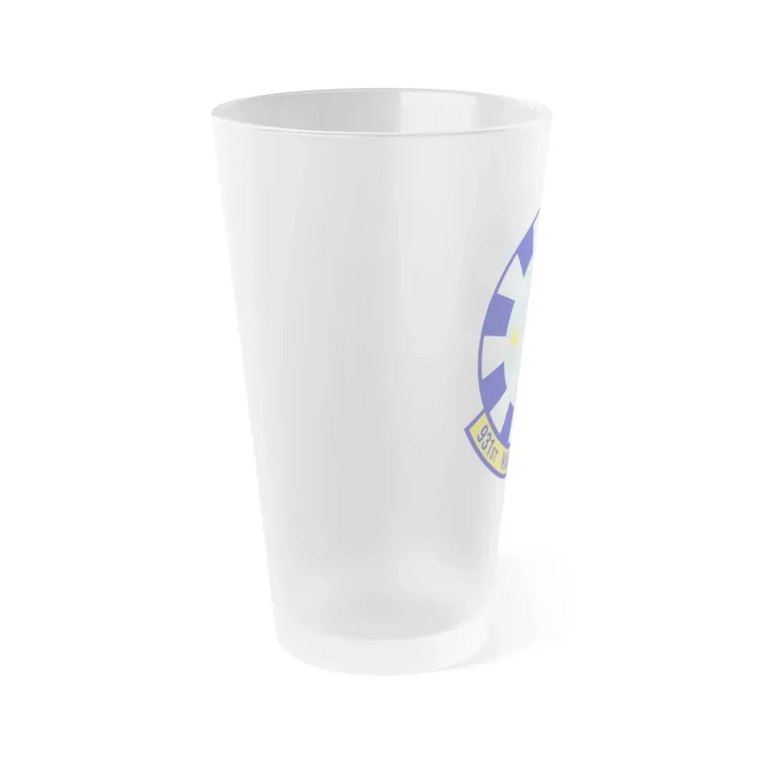 931st Maintenance Squadron (U.S. Air Force) Frosted Pint Glass 16oz - Go Mug Yourself
