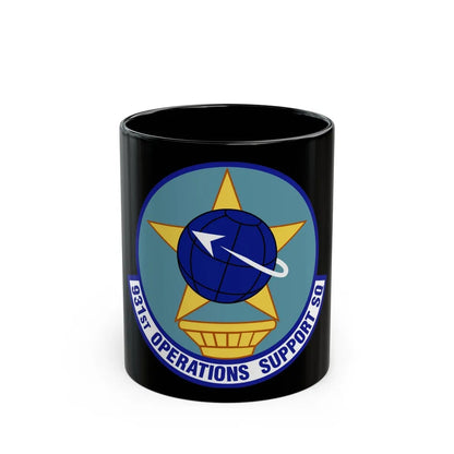 931st Operations Support Squadron (U.S. Air Force) Black Coffee Mug-11oz-Go Mug Yourself