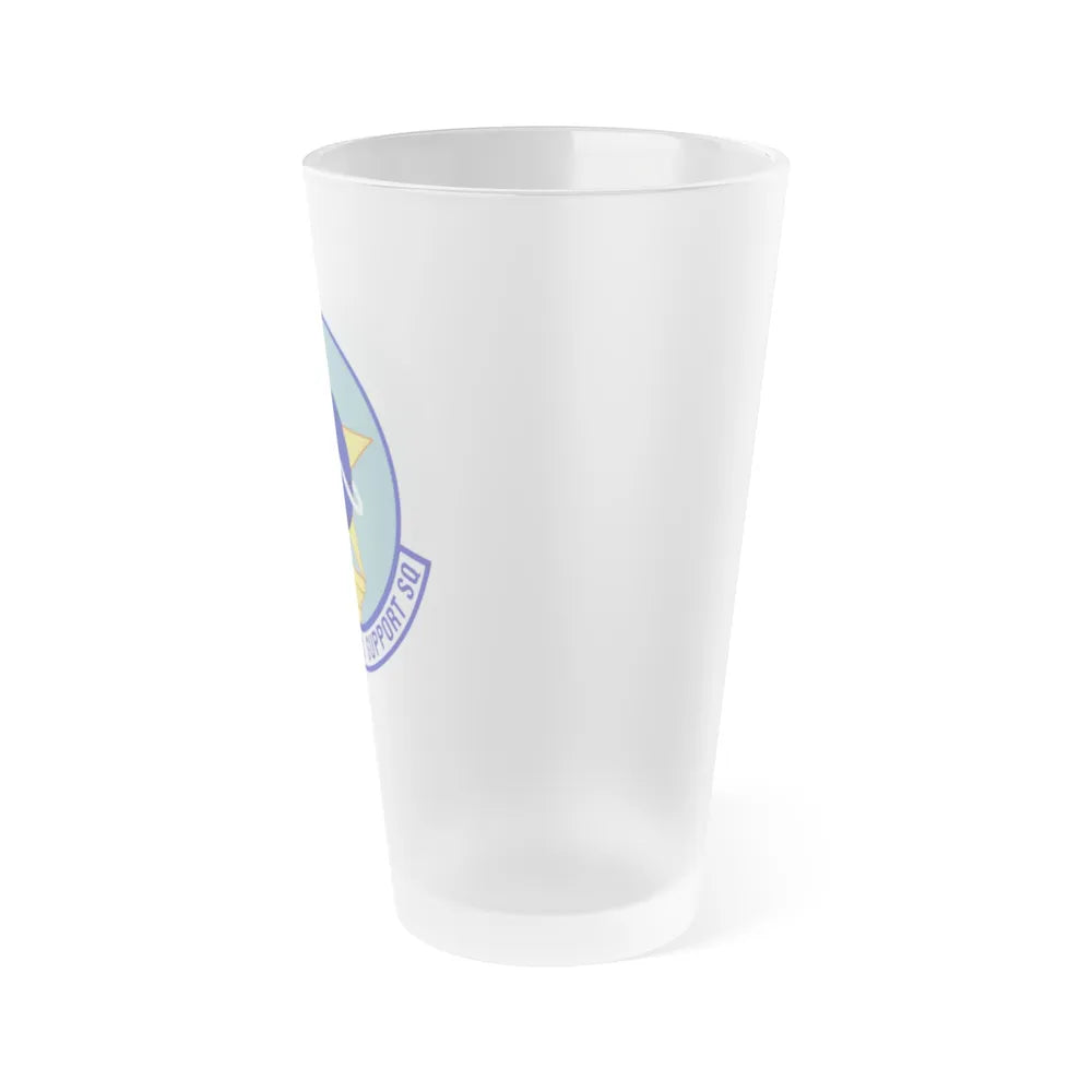 931st Operations Support Squadron (U.S. Air Force) Frosted Pint Glass 16oz-Go Mug Yourself