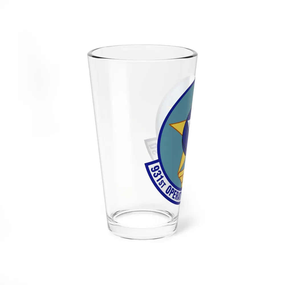 931st Operations Support Squadron (U.S. Air Force) Pint Glass 16oz-Go Mug Yourself