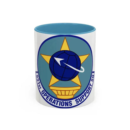 931st Operations Support Squadron (U.S. Air Force) Accent Coffee Mug 11oz Light Blue - Go Mug Yourself