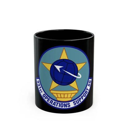 931st Operations Support Squadron (U.S. Air Force) Black Coffee Mug 11oz - Go Mug Yourself