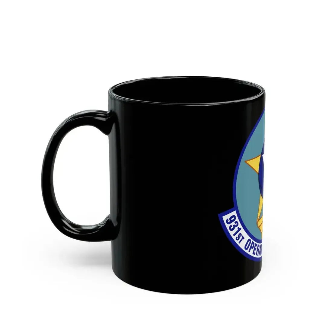931st Operations Support Squadron (U.S. Air Force) Black Coffee Mug - Go Mug Yourself