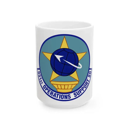 931st Operations Support Squadron (U.S. Air Force) White Coffee Mug 15oz - Go Mug Yourself