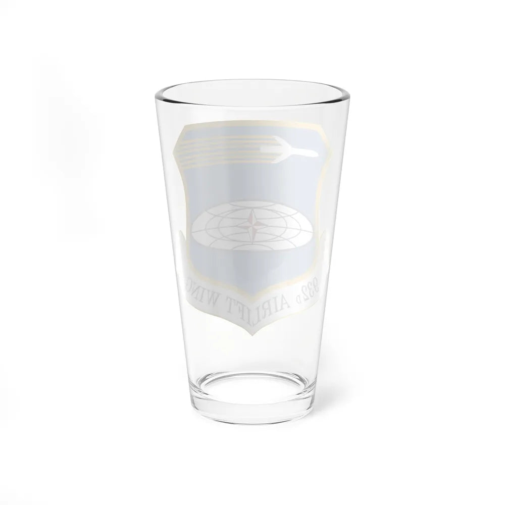 932 Airlift Wing AFRC (U.S. Air Force) Pint Glass 16oz-Go Mug Yourself