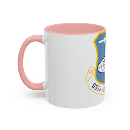 932 Airlift Wing AFRC (U.S. Air Force) Accent Coffee Mug - Go Mug Yourself