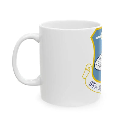 932 Airlift Wing AFRC (U.S. Air Force) White Coffee Mug - Go Mug Yourself