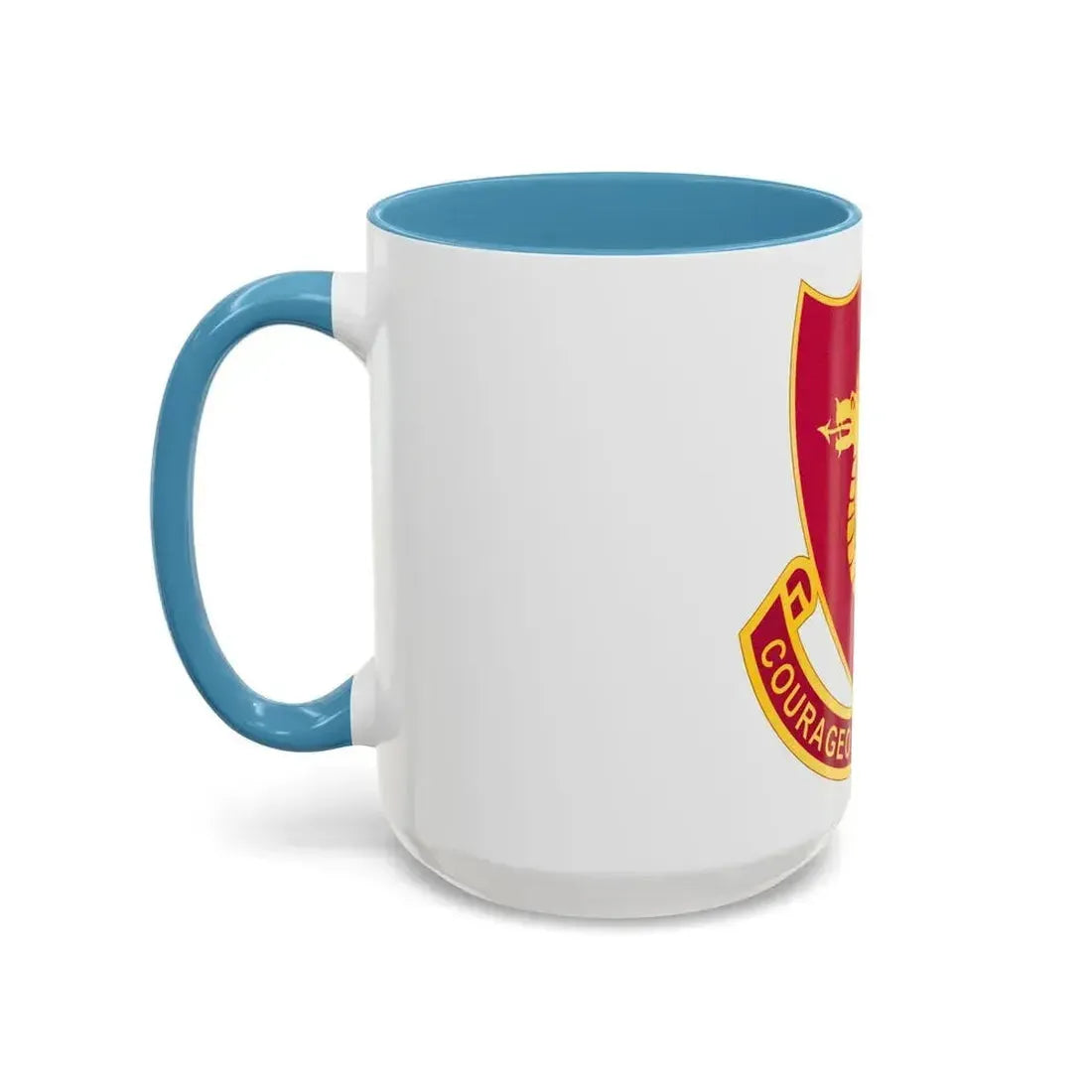 932 Field Artillery Battalion (U.S. Army) Accent Coffee Mug - Go Mug Yourself