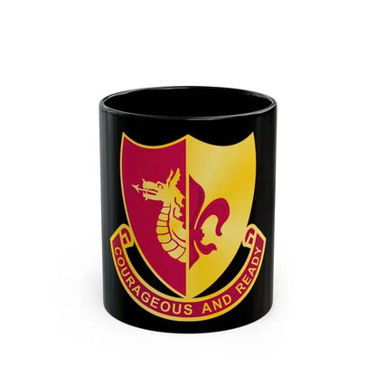 932 Field Artillery Battalion (U.S. Army) Black Coffee Mug 11oz - Go Mug Yourself