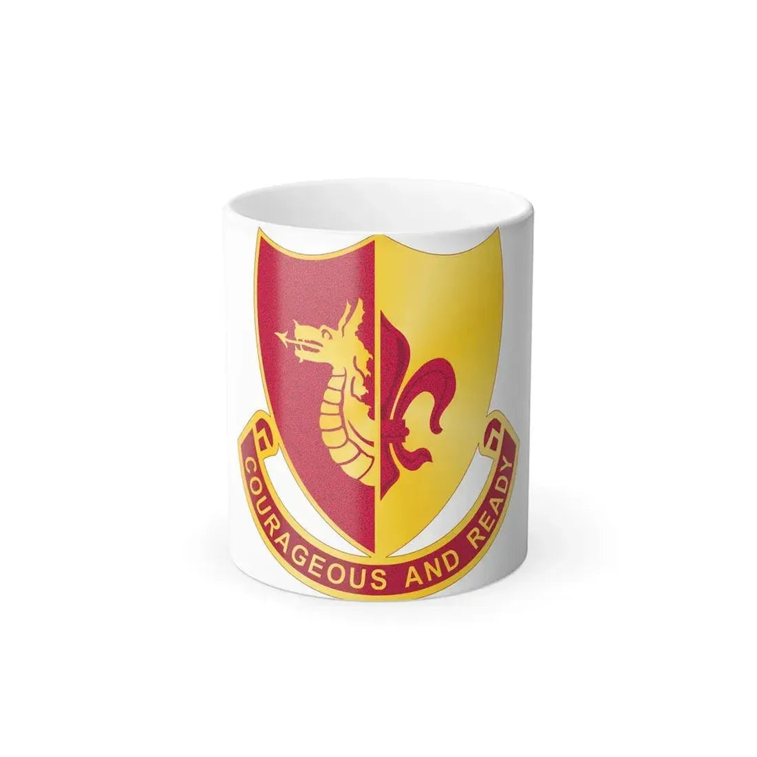 932 Field Artillery Battalion (U.S. Army) Color Changing Coffee Mug 11oz - Go Mug Yourself