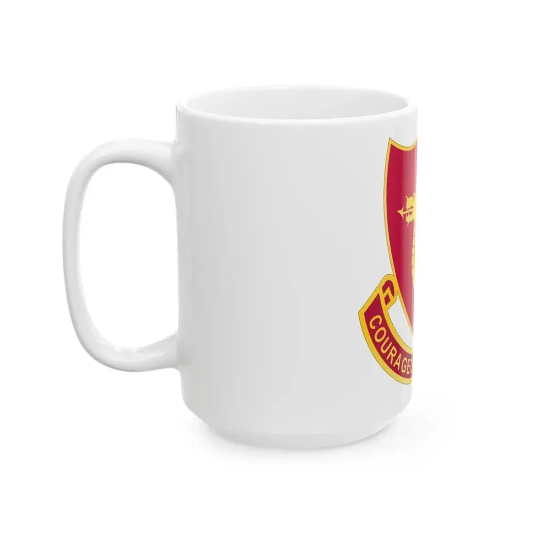 932 Field Artillery Battalion (U.S. Army) White Coffee Mug - Go Mug Yourself