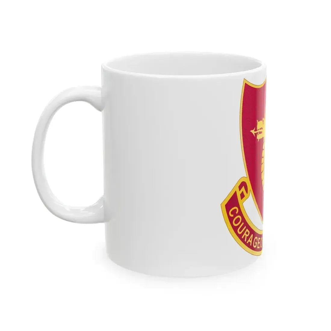932 Field Artillery Battalion (U.S. Army) White Coffee Mug - Go Mug Yourself