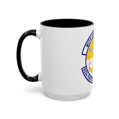 633d Force Support Squadron (U.S. Air Force) Accent Coffee Mug