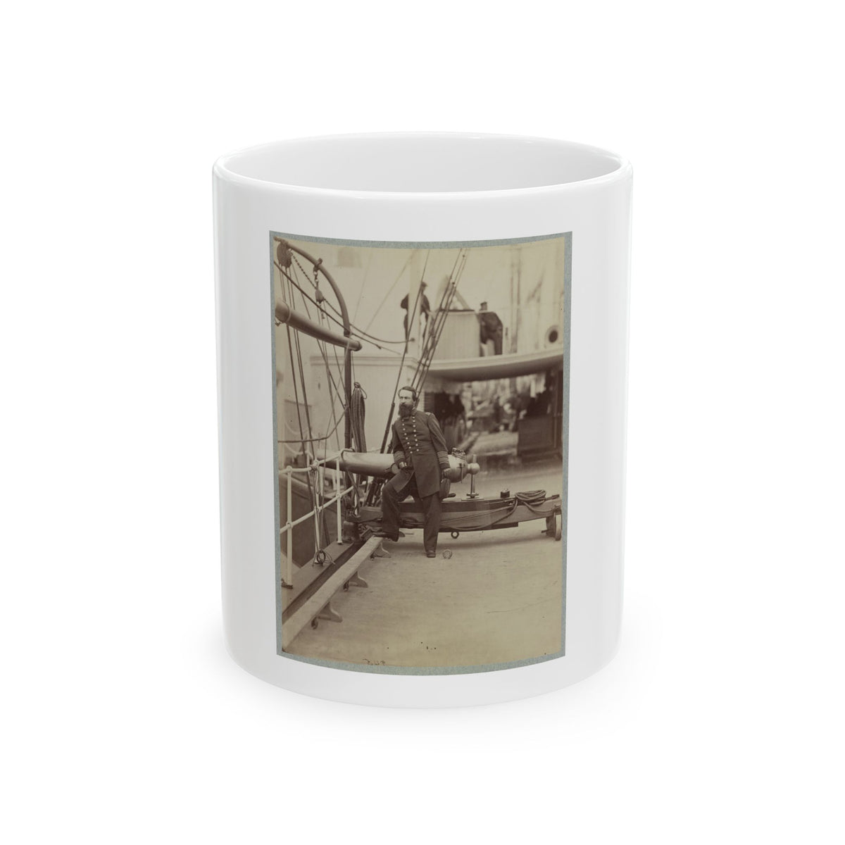Admiral D. D. Porter (U.S. Civil War) White Coffee Mug