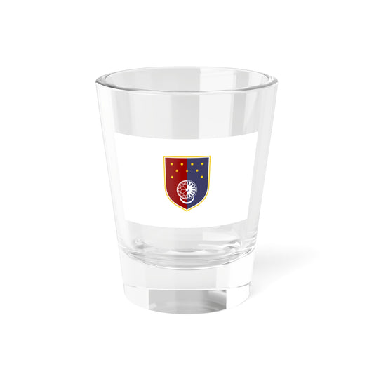 Flag of Sarajevo Canton Bosnia and Herzegovina - Shot Glass 1.5oz