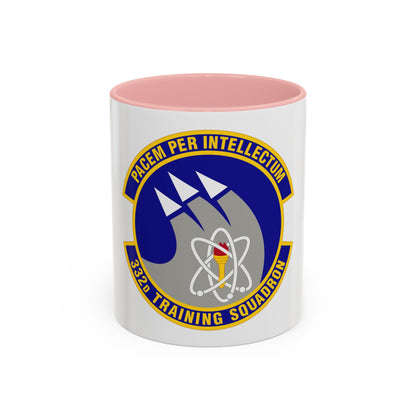 332 Training Squadron AETC (U.S. Air Force) Accent Coffee Mug