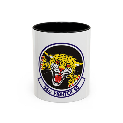 54th Fighter Squadron (U.S. Air Force) Accent Coffee Mug