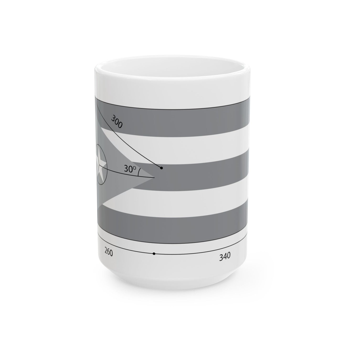 Construction du drapeau cubain (Cuba) White Coffee Mug