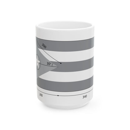 Construction du drapeau cubain (Cuba) White Coffee Mug