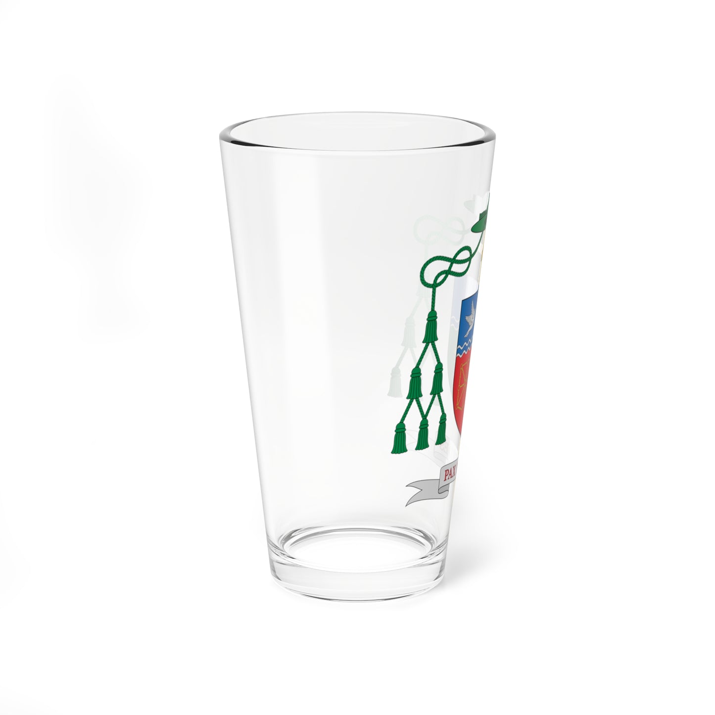 Escudo de Jesús María Cizaurre Berdonces (Spain) (Coat of Arms) Pint Glass 16oz