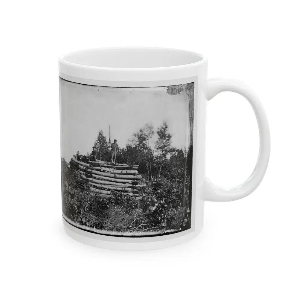 Elk Mountain, Md. Signal Tower Overlooking Antietam Battlefield (U.S. Civil War) White Coffee Mug-Go Mug Yourself