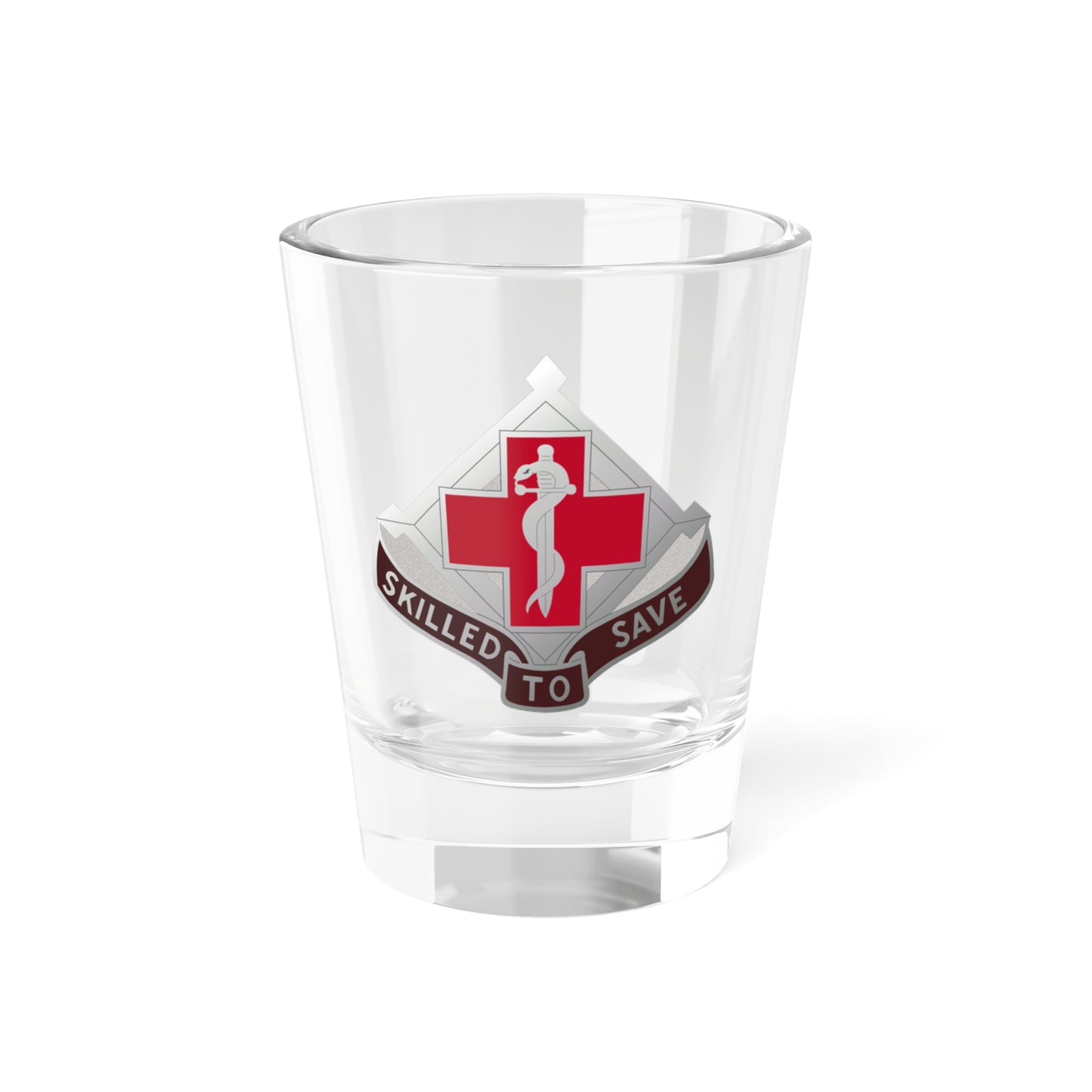 131 Surgical Hospital (U.S. Army) Shot Glass 1.5oz