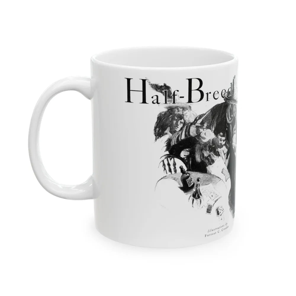 Half-Breed (1), Cosmopolitan, December 1929 - White Coffee Mug-Go Mug Yourself