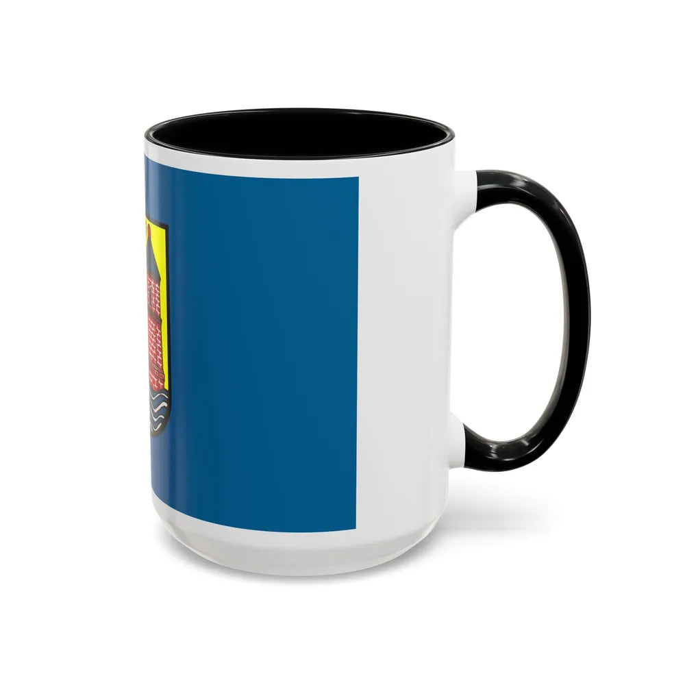 Flag of Flensburg Germany - Accent Coffee Mug-Go Mug Yourself