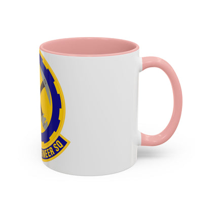 88 Civil Engineer Squadron AFMC (U.S. Air Force) Accent Coffee Mug