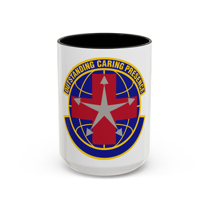 78 Healthcare Operations Squadron AFMC (U.S. Air Force) Accent Coffee Mug