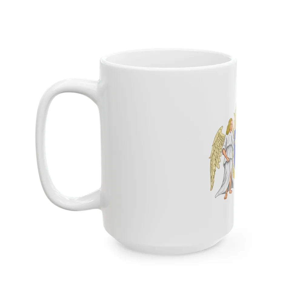 Coat of arms of France 1515-1578 - White Coffee Mug-Go Mug Yourself