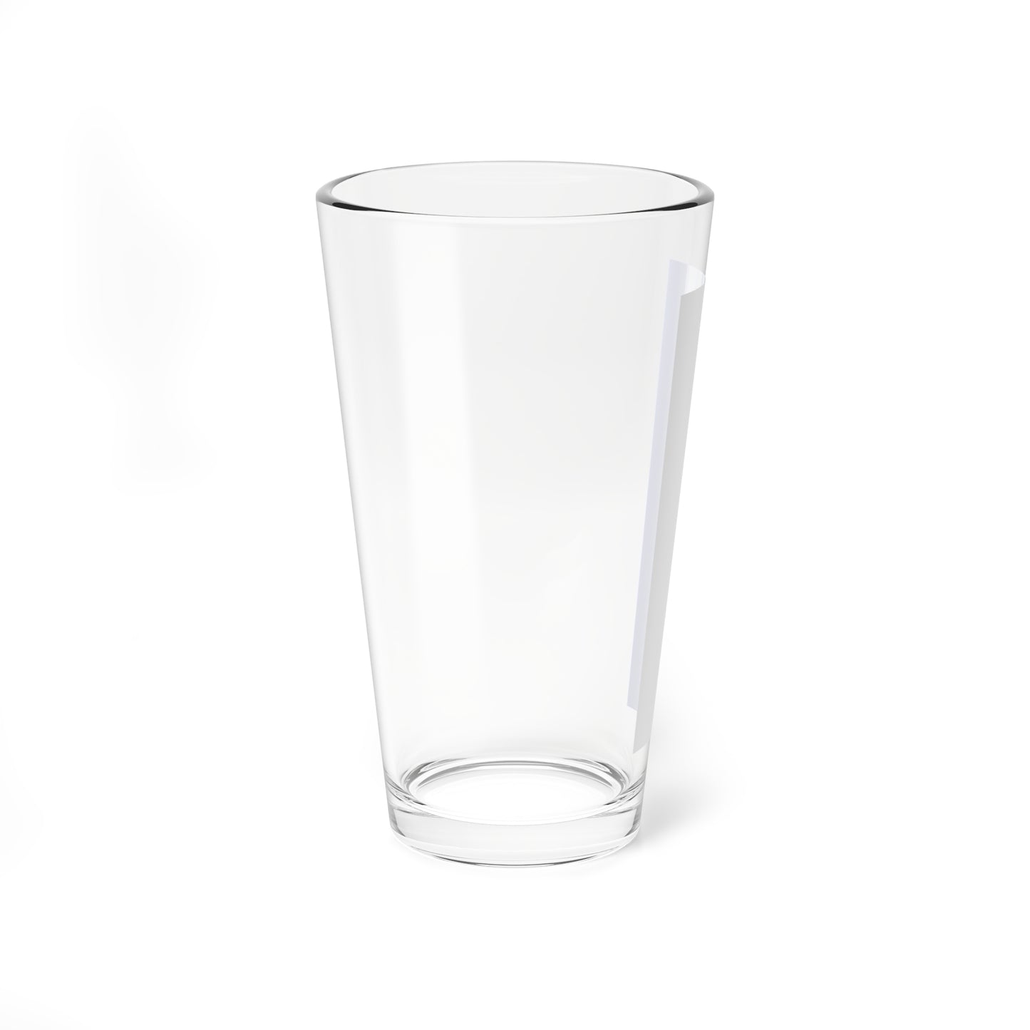 Flag white blue 2x5 (Germany) Pint Glass 16oz