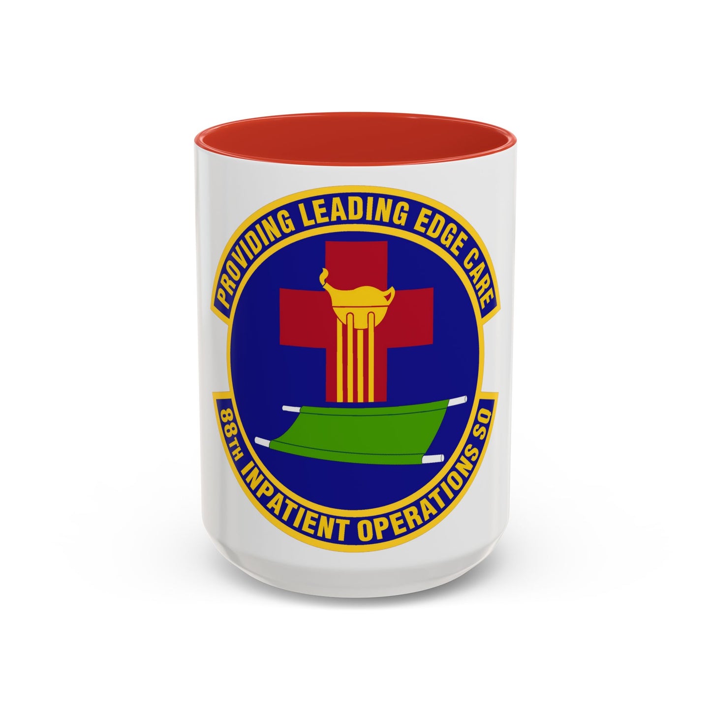 88 Inpatient Operations Squadron AFMC (U.S. Air Force) Accent Coffee Mug