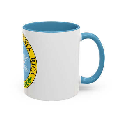 Coat of arms of Costa Rica (1840-1842) - Accent Coffee Mug