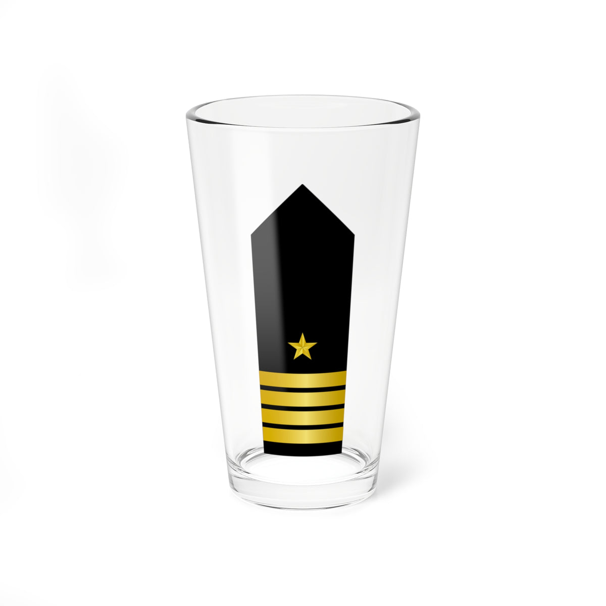 SS.OO.H.5.  CAPITÁN DE NAVÍO (Chile) (Military Rank) Pint Glass 16oz